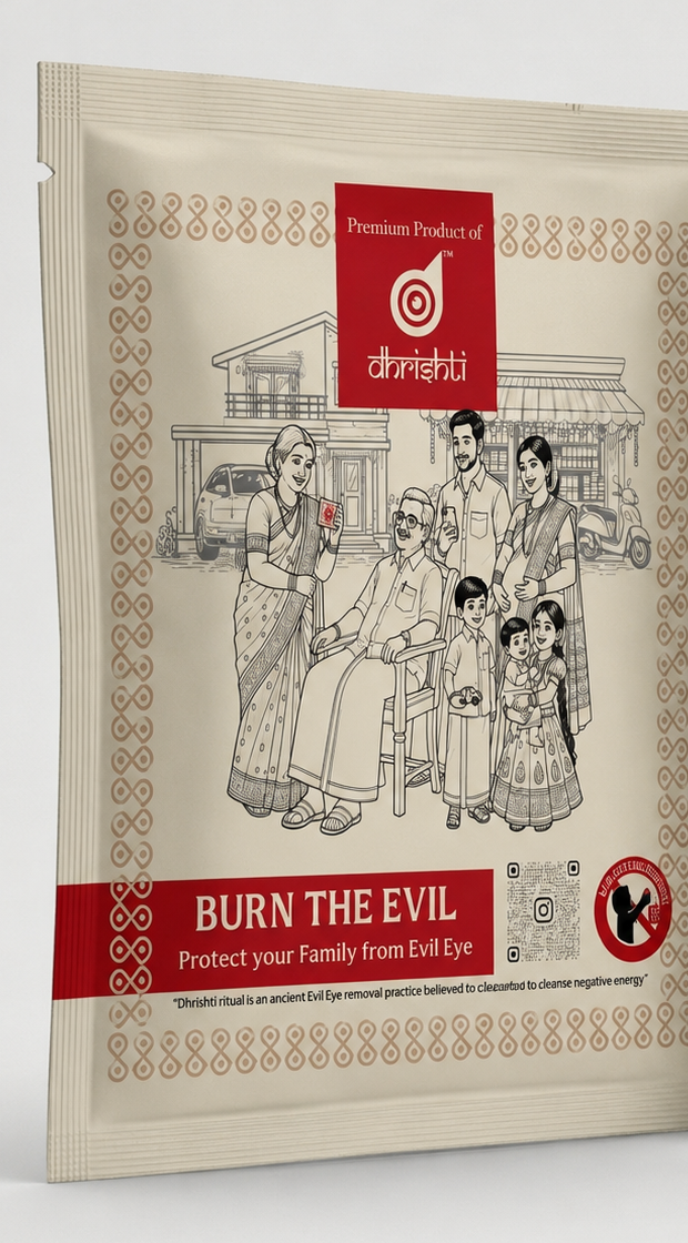 Dhrishti evil eye protection sachet